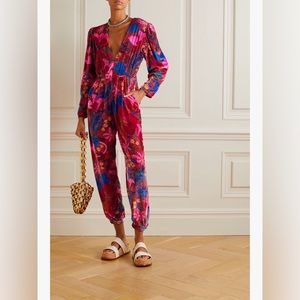 Farm Rio Velvet Jumpsuit